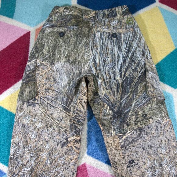 Magellan Pants Boys Medium Green Camouflage Moisture Wick Convertible Hunting Si - Picture 4 of 4